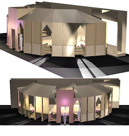 <b>Portable Elizabethan Theater</b><span><br /> Designed by <b><a href='/success-stories/the-art-of-engineering-in-cobalt/'>Troy Gleeson</a></b> • Created in <a href='/3d-modeling/3d-modeling-cobalt.html'>Cobalt CAD & 3D Modeling Software</a></span>