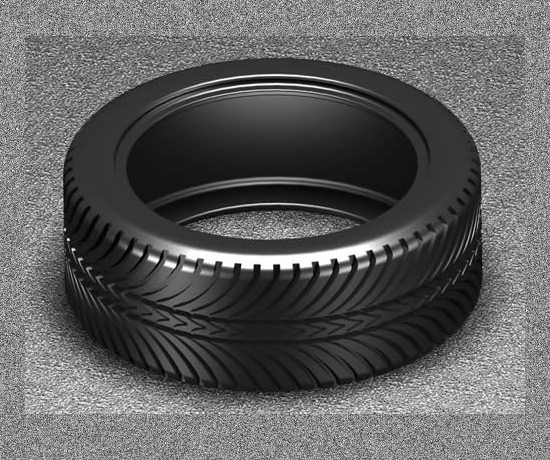 <b>Car Tire</b><span><br /> Designed by <b>Christian Albanese</b> • Created in <a href='/3d-modeling/3d-modeling-cobalt.html'>Cobalt CAD & 3D Modeling Software</a></span>