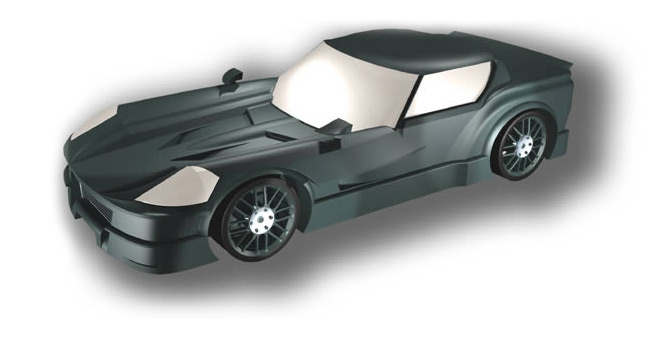 <b>Sports Car Concept</b><span><br /> Designed by <b>Mark Schmidt</b> • Created in <a href='/3d-modeling/3d-modeling-cobalt.html'>Cobalt CAD & 3D Modeling Software</a></span>