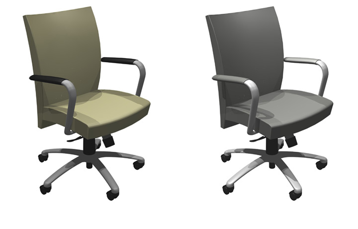 <b>Office Chair</b><span><br /> Designed by <b>Brian Graham</b> for <b>Martin Brattrud, Inc.</b> • Created in <a href='/3d-modeling/3d-modeling-cobalt.html'>Cobalt CAD & 3D Modeling Software</a></span>
