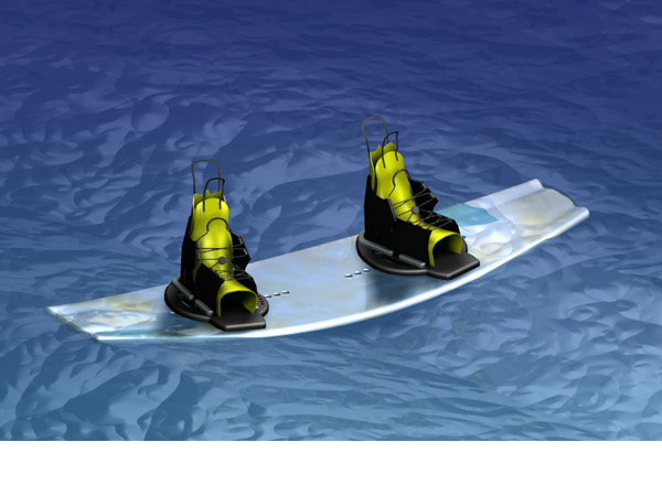 <b>Wake Board</b><span><br /> Designed by <b>Nathan Mitchell</b> • Created in <a href='/3d-modeling/3d-modeling-xenon.html'>Xenon CAD & 3D Modeling Software</a></span>