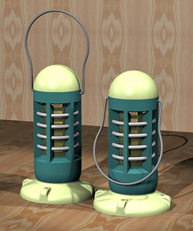 <b>Capsule Lanterns</b><span><br /> Designed by <b>Robert Schiffbauer</b> • Created in Ashlar-Vellum Software</span>