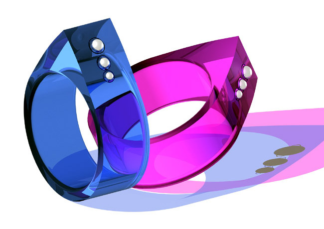 <b>Jewellery</b><span><br /> Designed by <b>Virginie Verdenal</b> and <b>Said Halbane</b> • Created in <a href='/3d-modeling/3d-modeling-xenon.html'>Xenon CAD & 3D Modeling Software</a></span>