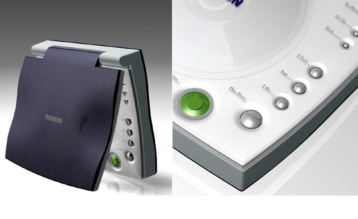 <b>RCA Player</b><span><br /> Designed by <b>Paul Pierce</b> • Created in <a href='/3d-modeling/3d-modeling-cobalt.html'>Cobalt CAD & 3D Modeling Software</a></span>