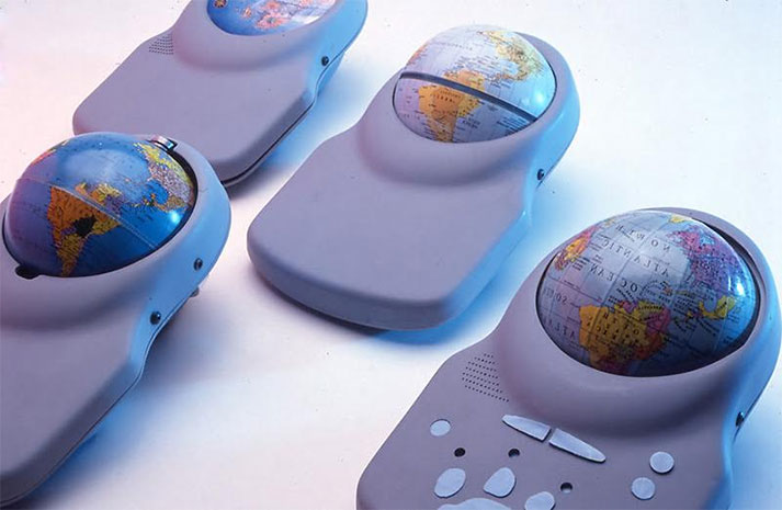 <b>GeoSafari Handheld Interactive Toy Prototype</b><span><br /> Designed by <b><a href='/success-stories/changing-the-equation/'>Robson Splane</a></b> for <b>Educational Insights</b> • Created in Ashlar-Vellum CAD & 3D Modeling Software</span>