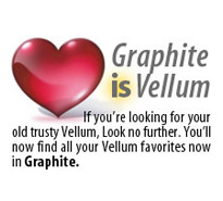 Graphite 2D/3D CAD software is Vellum